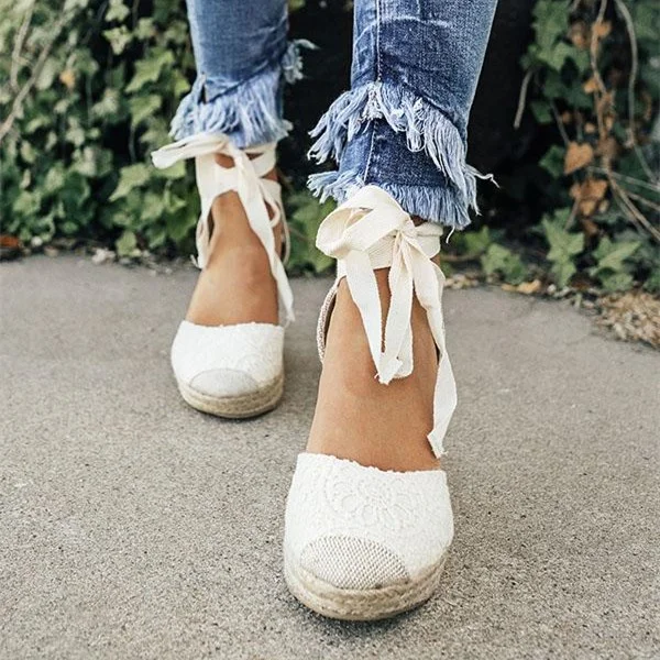 White canvas online sandals