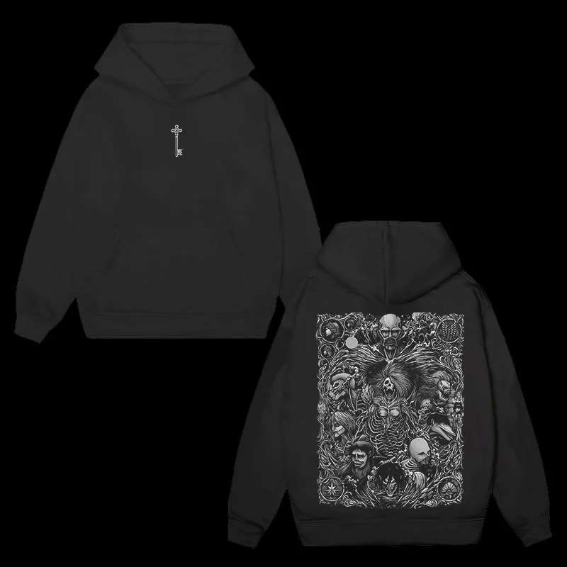 Attack on Titan Printed Men's Hoodie