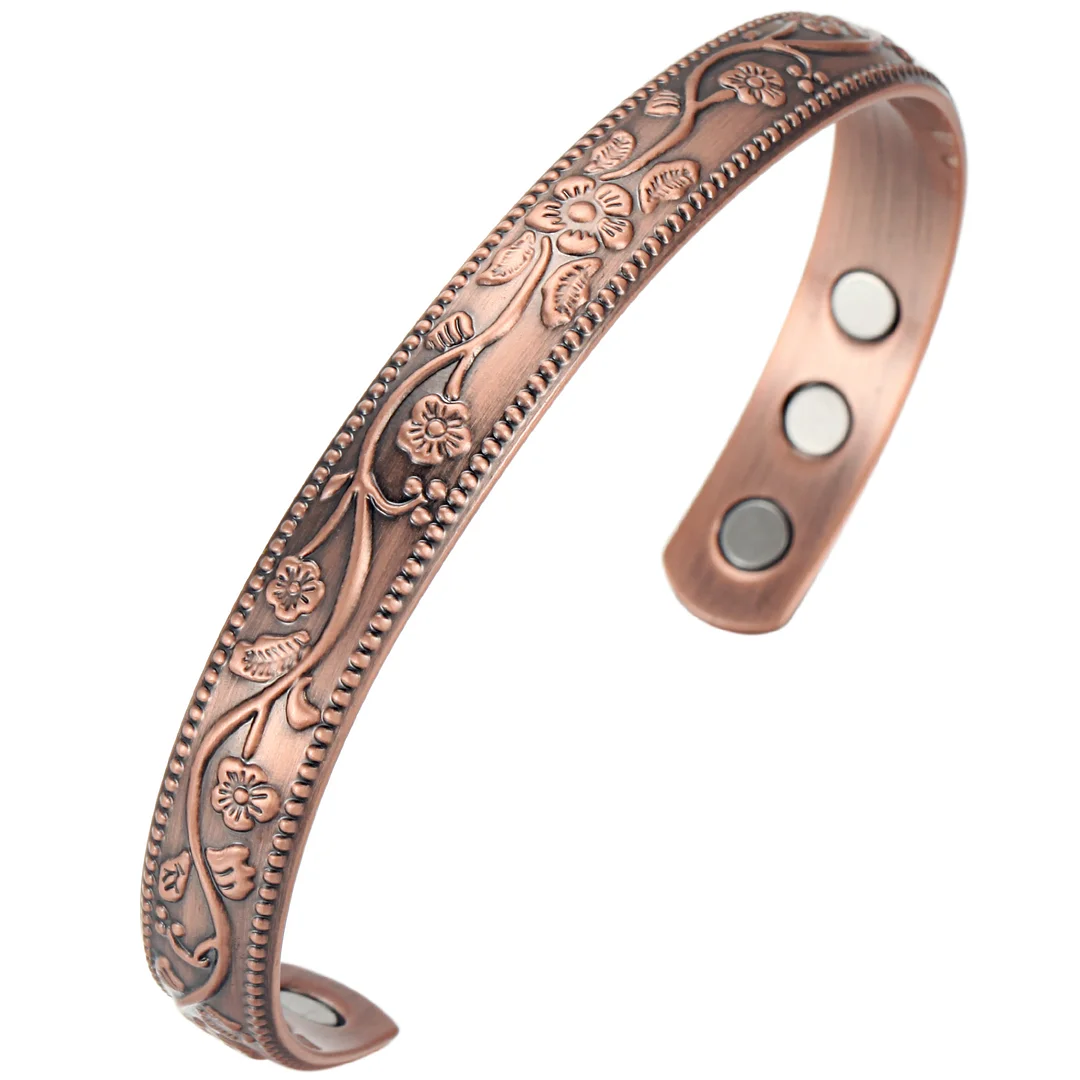 Rainso Effective Powerful Copper Magnetic Bangle For Women trabladzer