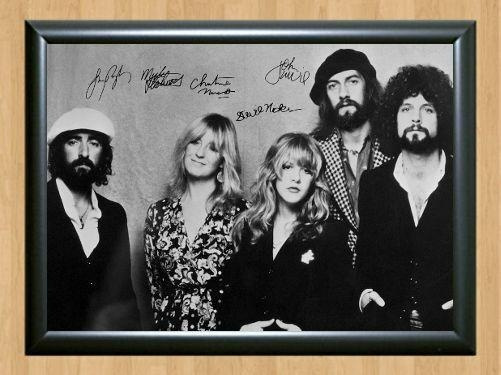 Fleetwood Mac John McVie Christine Signed Autographed Photo Poster painting Poster Print Memorabilia A4 Size