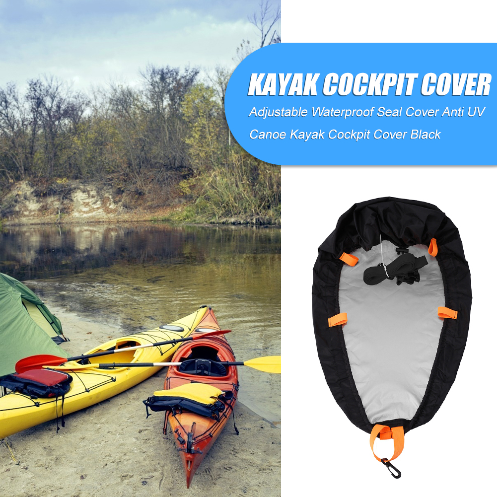 

Adjustable Waterproof Seal Cover Anti UV Canoe Kayak Cockpit Cover, 501 Original