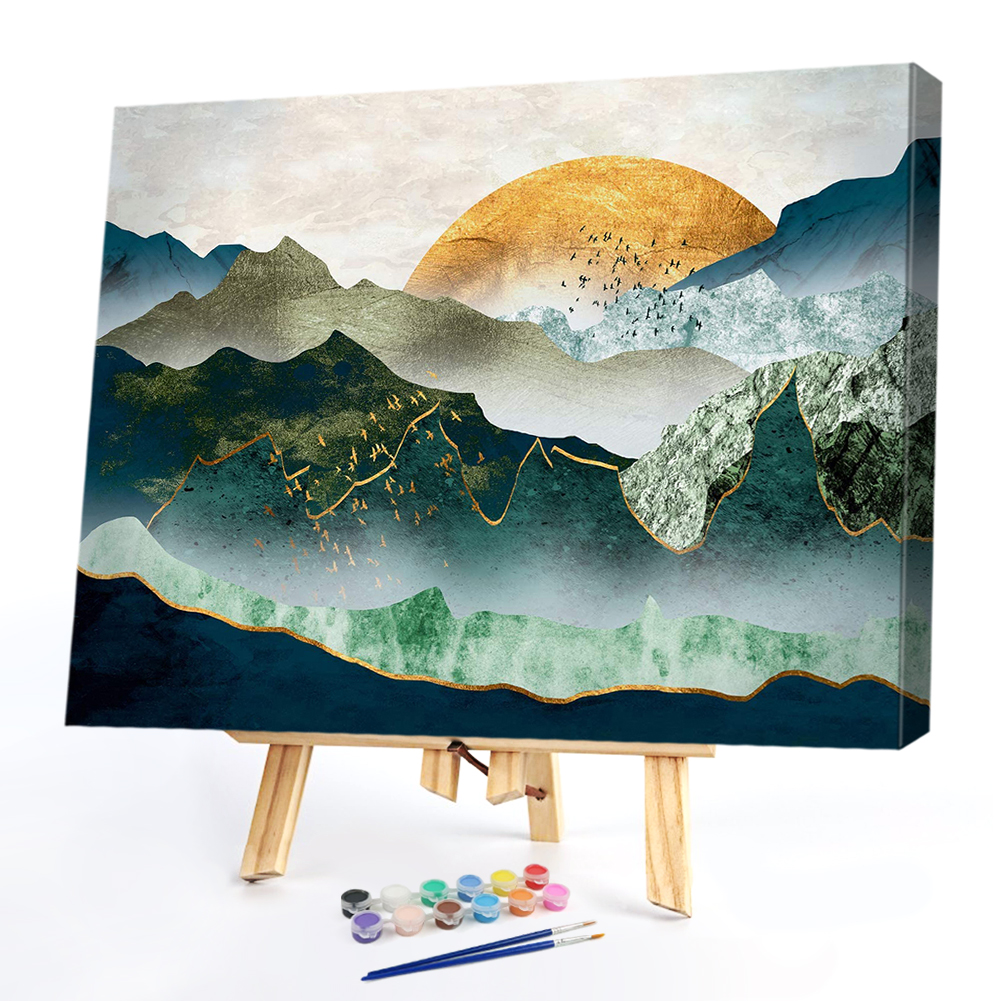 

50*40CM - Paint By Numbers - Sun Jinshan, 501 Original