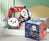 Infinite magic cube children's educational three-dimensional toy panda geometric folding flip decompression 3d deformation building blocks