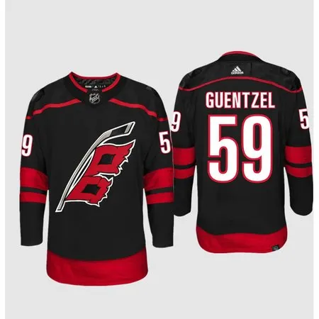 Youth Carolina Hurricanes #59 Jake Guentzel Black Stitched Jersey