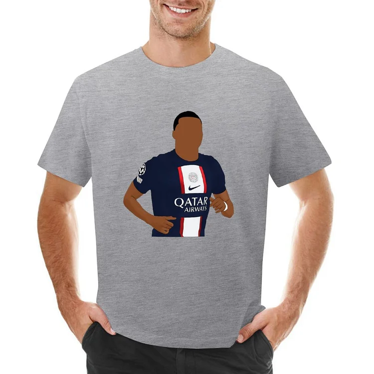 Kylian Mbappe Inspired Men's Soccer Culture Tee