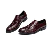 Formal Mens Brown Dress loafers Shoes With Tassels