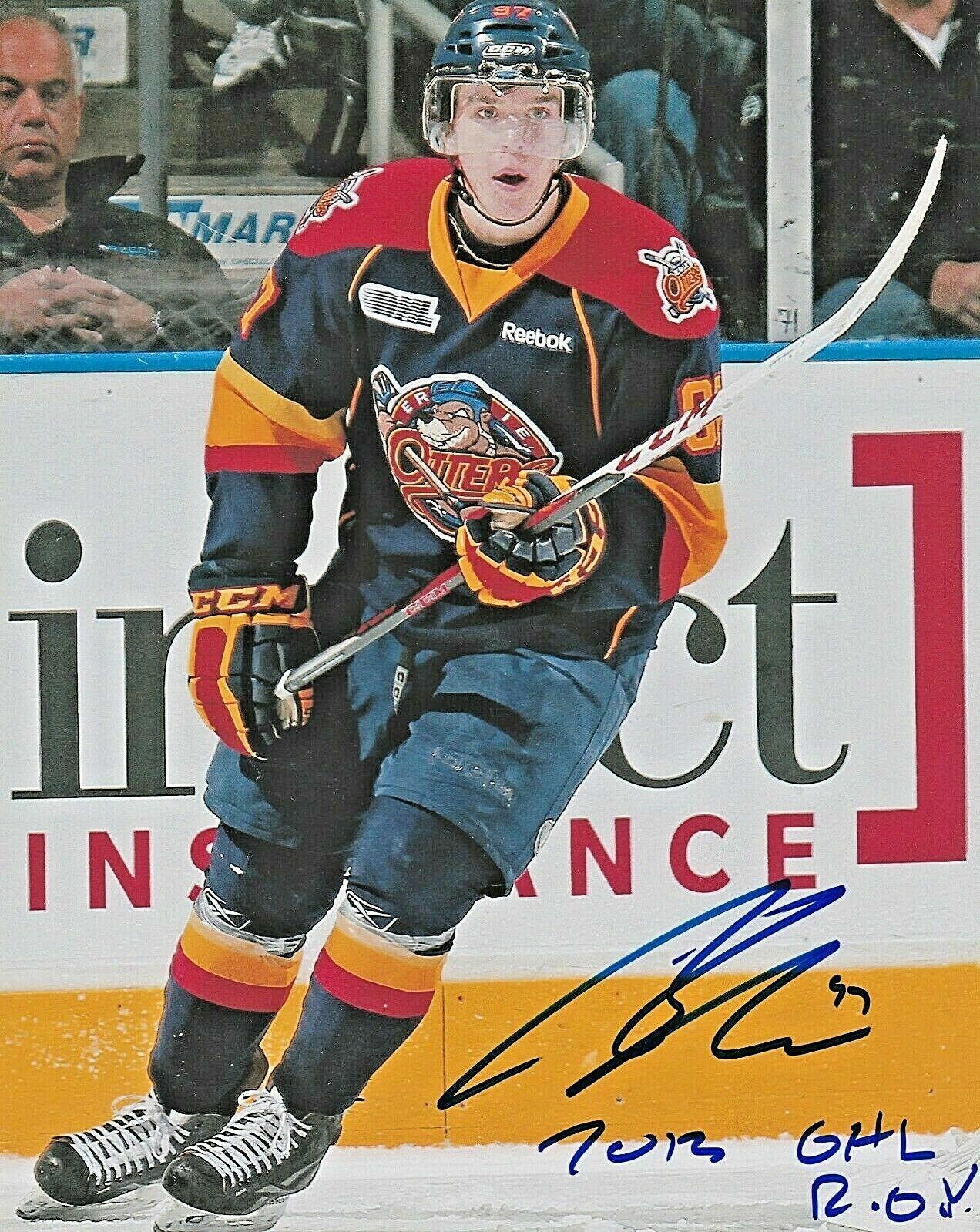 Connor McDavid Autographed Signed 8x10 Photo Poster painting ( Oilers ) REPRINT ,