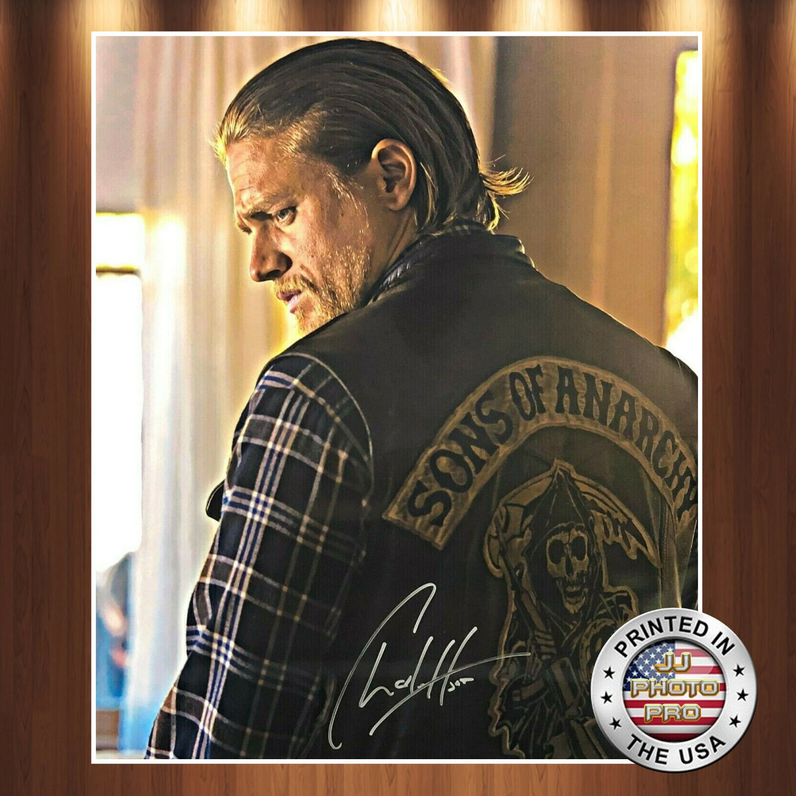 Charlie Hunnam Autographed Signed 8x10 Photo Poster painting (Sons of Anarchy) REPRINT