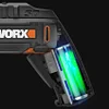 Worx Electric Screwdriver, Rechargeable Cordless Electric Screwdriver Set with 6 Bits, Screw Holder, Charger