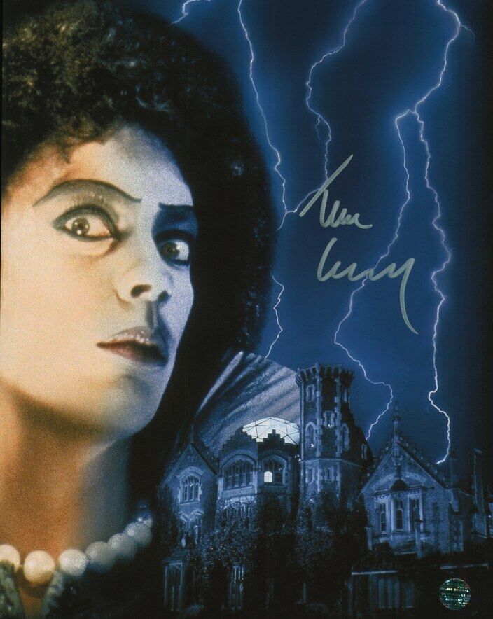 TIM CURRY Autographed Original 8x10 Photo Poster painting LOA TTM