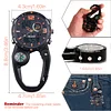 Multifunctional Luminous Mountaineering Buckle Watch With Compass And Backpack Buckle Watch For Indoor And Outdoor Work