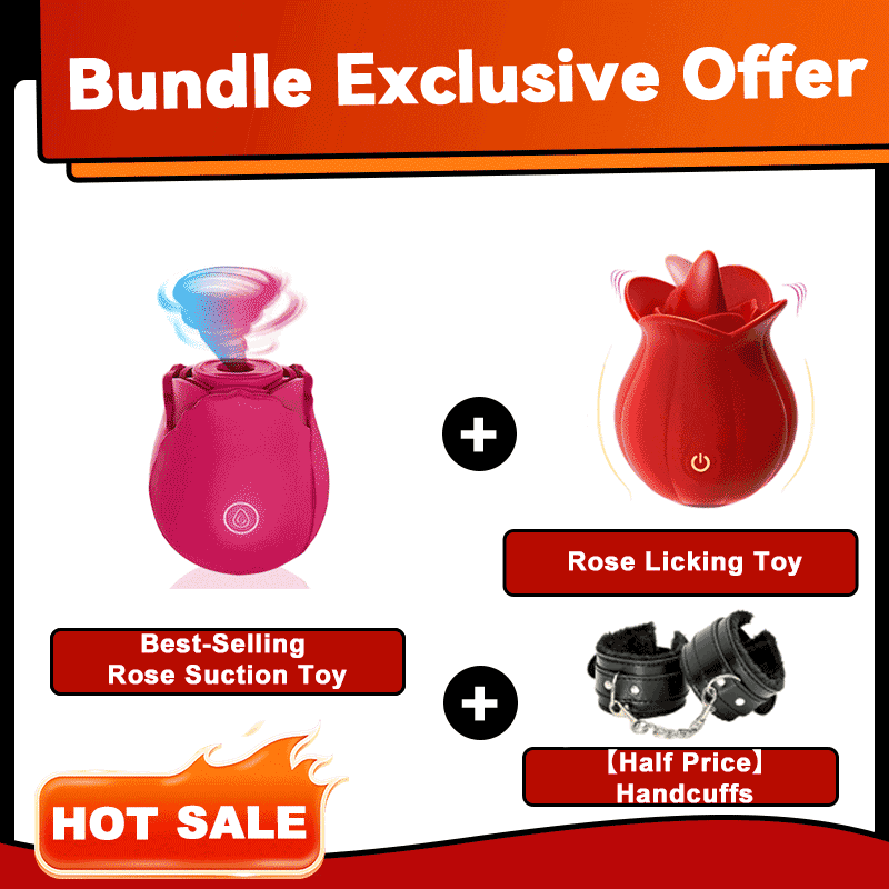 Handcuffs BDSM Bondage Restraint Fetish Adult Game Toys - 50% Off in Best-Selling Bundle By Rose Toy