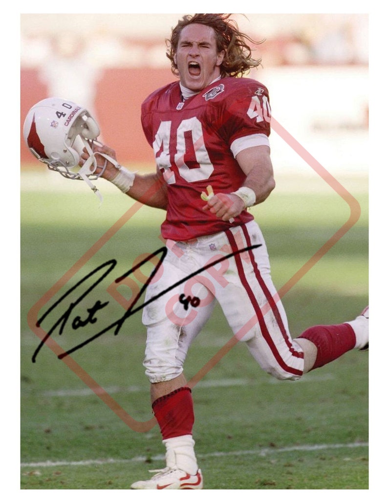 Pat Tillman Arizona Cardinals 8.5x11 Autographed Signed Reprint Photo Poster painting