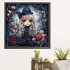 uk.everydayedeals (Limited Stock)Diamond Painting - Round AB Drills - Little Girl(45*45cm)