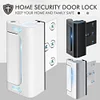 Home Security Door Lock Childproof Reinforcement Safety Latch Aluminum Alloy