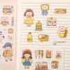 20 BAGS Lovely Cartoon Boy Girl Stickers for Kids Children Scratchbook Diary DIY Decoration