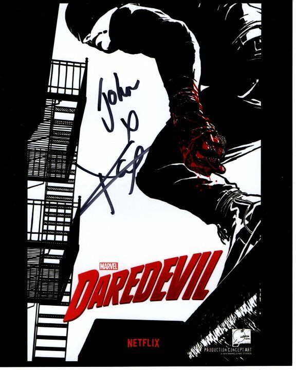 CHARLIE COX Autograph Signed MARVEL DAREDEVIL MATT MURDOCK Photo Poster paintinggraph - To John