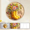 Rain Boots DIY Diamond Painting Hanging Pendants Acrylic Crafts Kit for Home Wall Decor