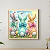 Diamond Painting -DIY Round Drill Easter Bunny