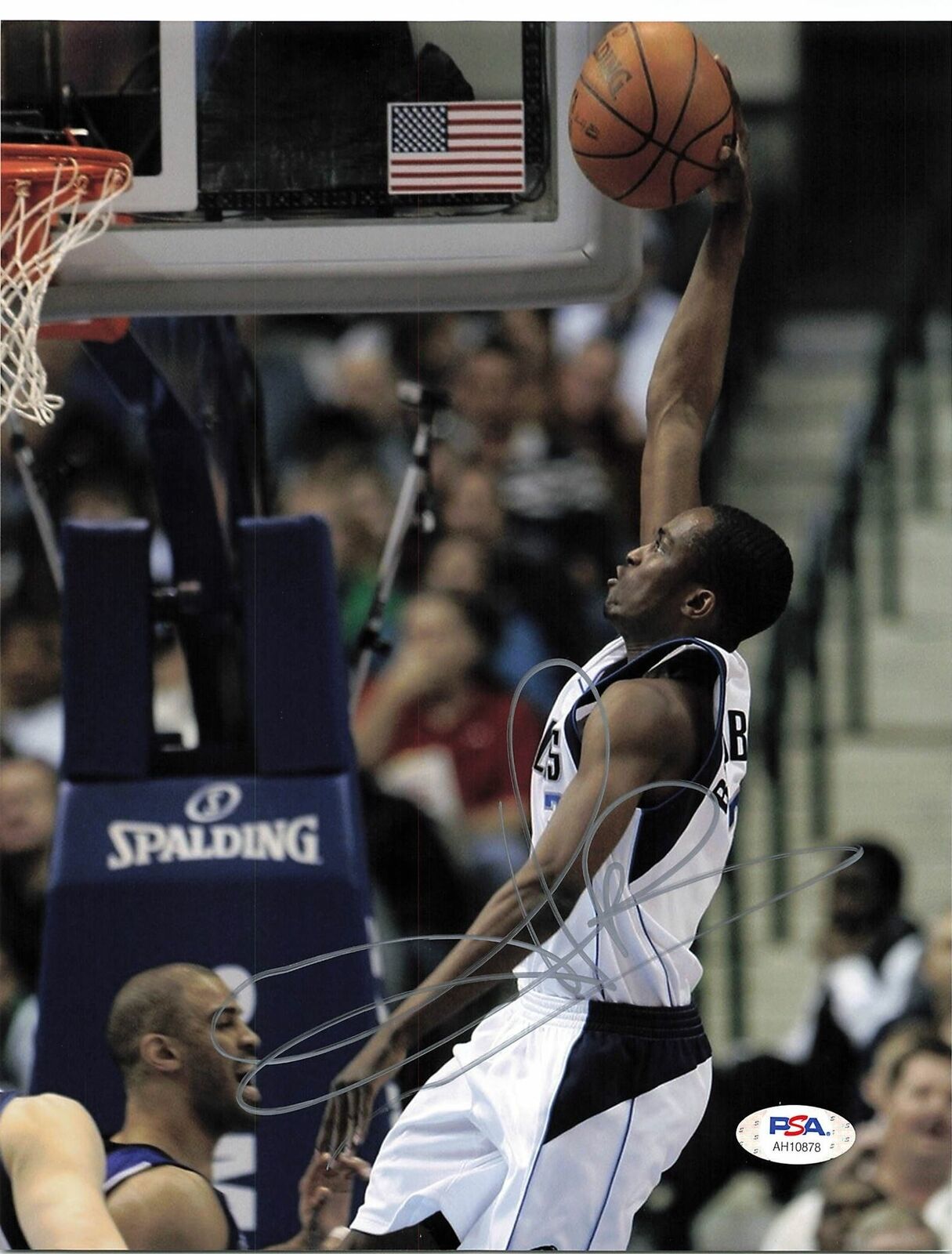 Rodrigue Beaubois signed 8x10 Photo Poster painting PSA/DNA Dallas Mavericks Autographed