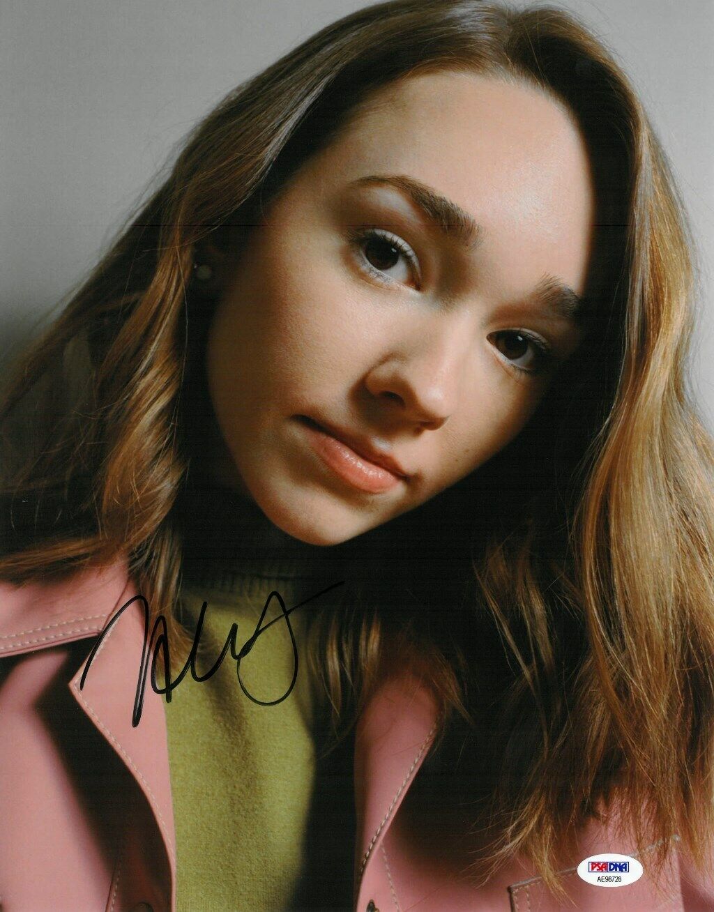 Holly Taylor Signed Authentic Autographed 11x14 Photo Poster painting PSA/DNA #AE98728