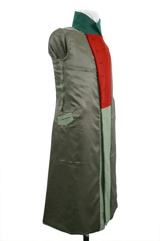   Wehrmacht German General Fieldgrey Wool Greatcoat With Pipe German-Uniform