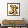 Sunflowers And Boots-11CT Stamped Cross Stitch 40*40cm/15.75*15.75in tapestrymarket