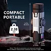 Decompression Fidget Gyro Windproof Luminous Dual Arc Pulse Lighter