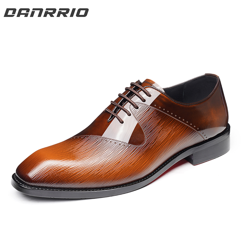 DANRRIO British Fashion Printed Mirror Derby Shoes DANRRIO.COM DANRRIO