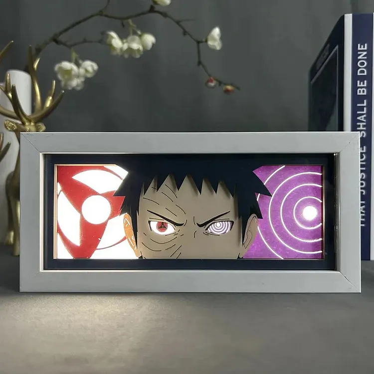 3D LED Box Light - Naruto-Obito