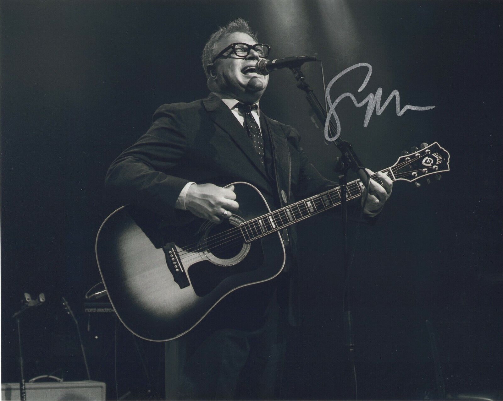 STEVEN PAGE SIGNED AUTOGRAPH 8X10 Photo Poster painting BARENAKED LADIES PROOF #4