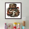 Steampunk Mechanical Gnome - 11CT Stamped Cross Stitch - 50*50cm