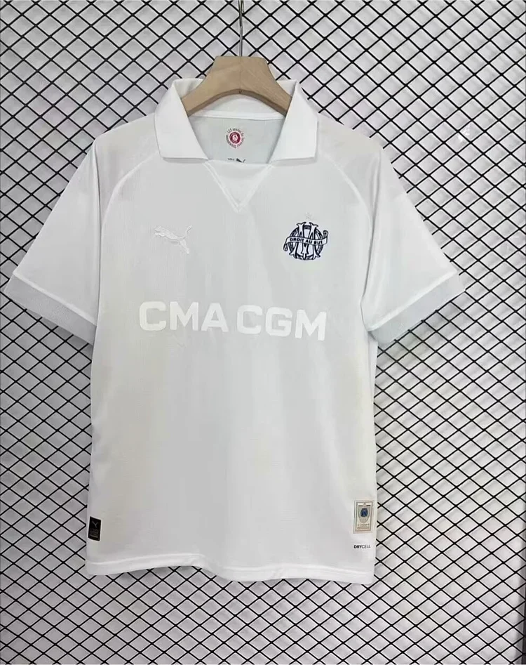 Marseille 24/25 White 125th Anniversary Jersey