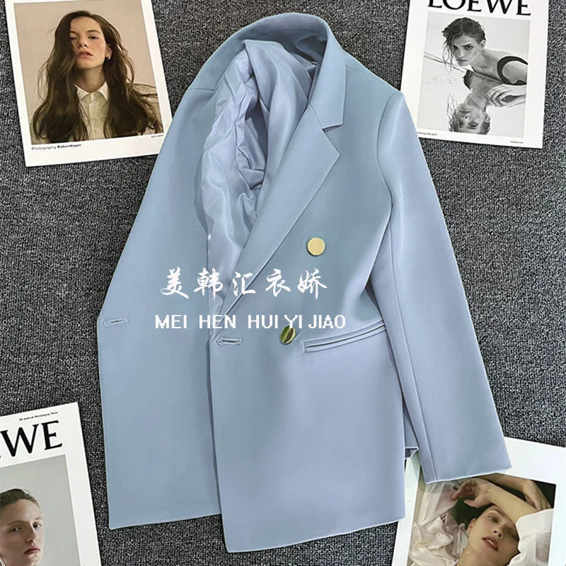 Athvotar Athvotar Fried Street Small Suit Jacket Female 2024 Spring And Autumn New Korean Version Web Celebrity Temperament Small Casual Female