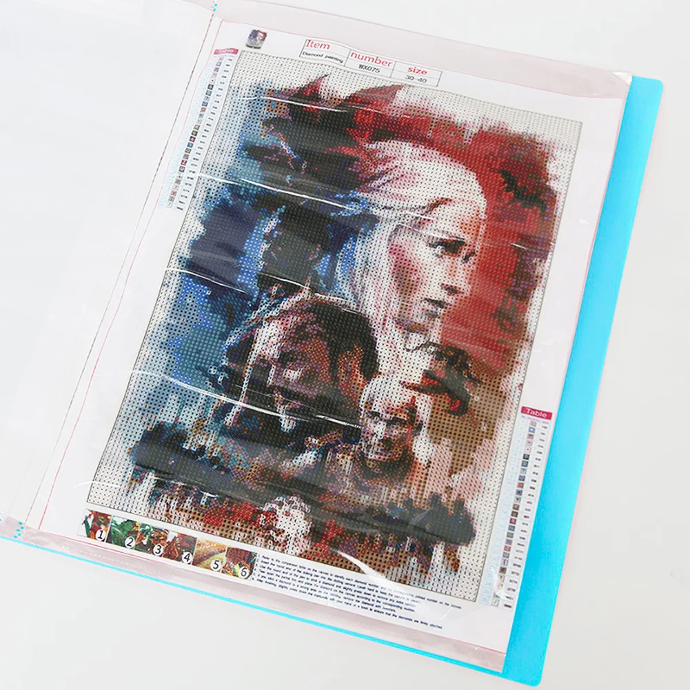 Diamond Painting Storage Book A4 A3 PP Album Picture Holder for Diamond Painting