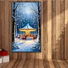 Snowy Carousel - Diamond Painting - Full Round Drill (Canvas|40*70cm)