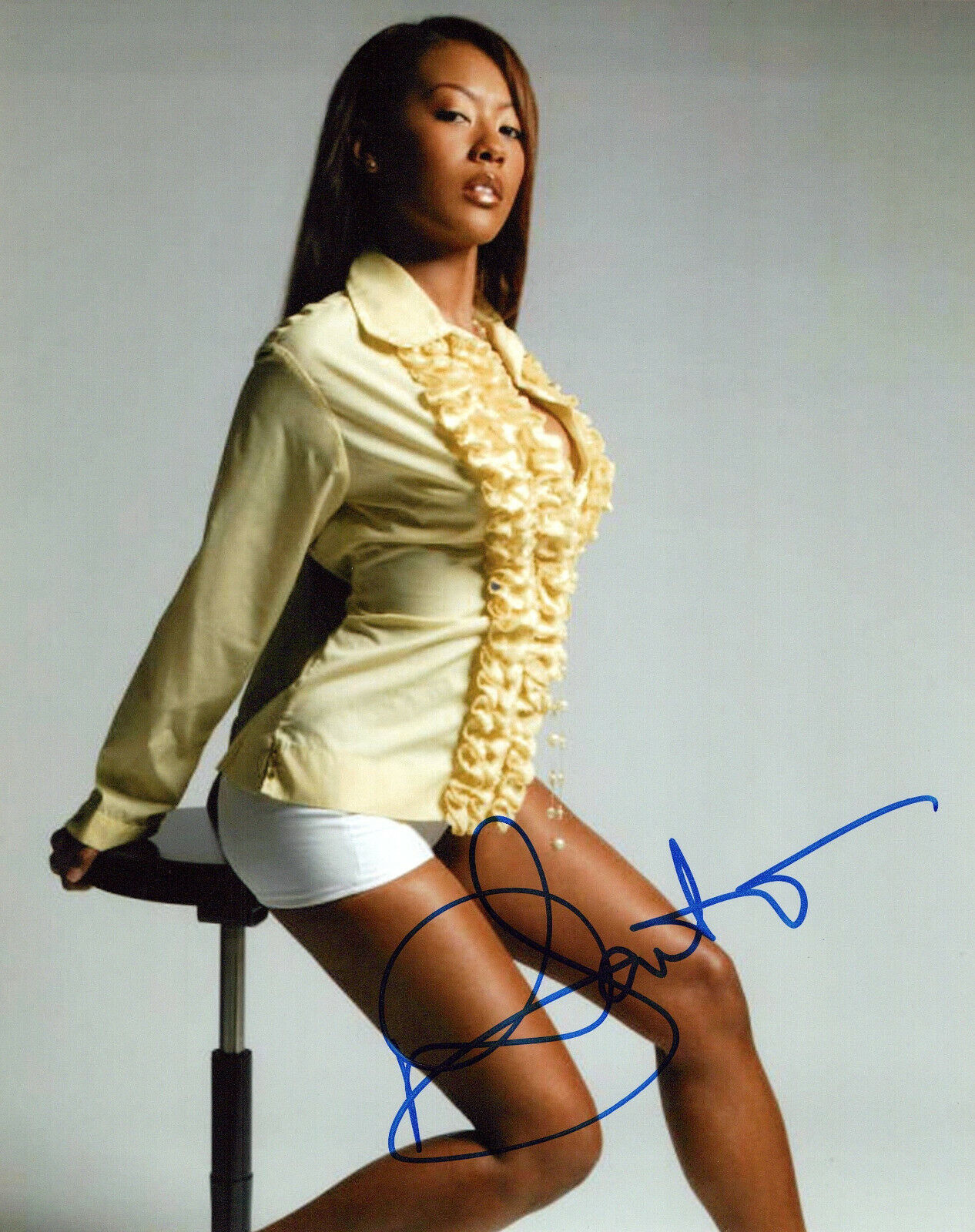 Denyce Lawton glamour shot autographed Photo Poster painting signed 8x10 #13