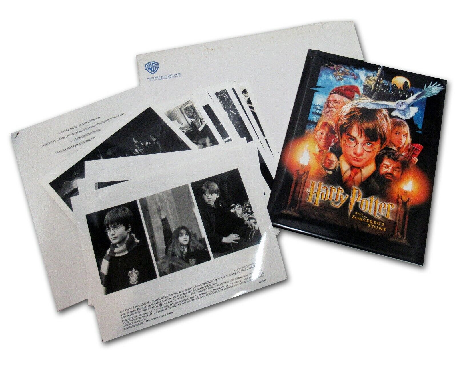 Harry Potter Sorcerer's stone UK press kit Photo Poster paintings Sorcerer's RARE US KIT