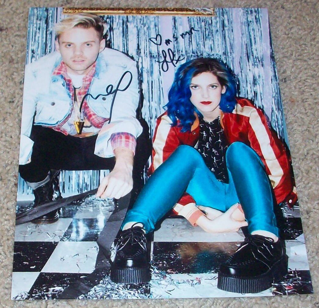 MS MR BAND SIGNED AUTOGRAPH 8x10 Photo Poster painting D w/PROOF LIZZY PLAPINGER & MAX HERSHENOW