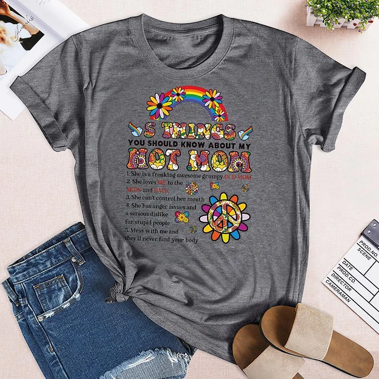 Love Me To The Moon and Back, 5 Things You Should Know T-Shirt Tee --Annaletters