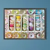 Diamond Painting -DIY Round Partial AB Drill Colourful Teacup（60x45cm）