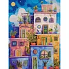 Colorful Cabin-11CT Stamped Cross Stitch 45*60cm/17.72*23.62in(Big Size)