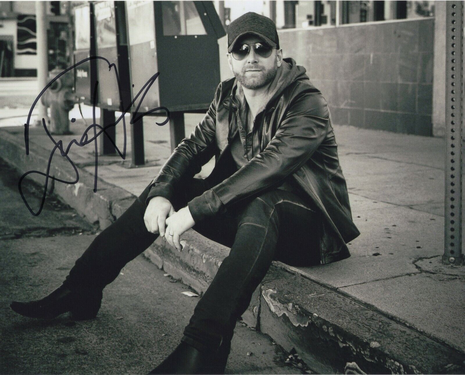 TIM HICKS SIGNED AUTOGRAPH COUNTRY MUSIC 5:01 NO TRUCK SONG 8X10 Photo Poster painting #4