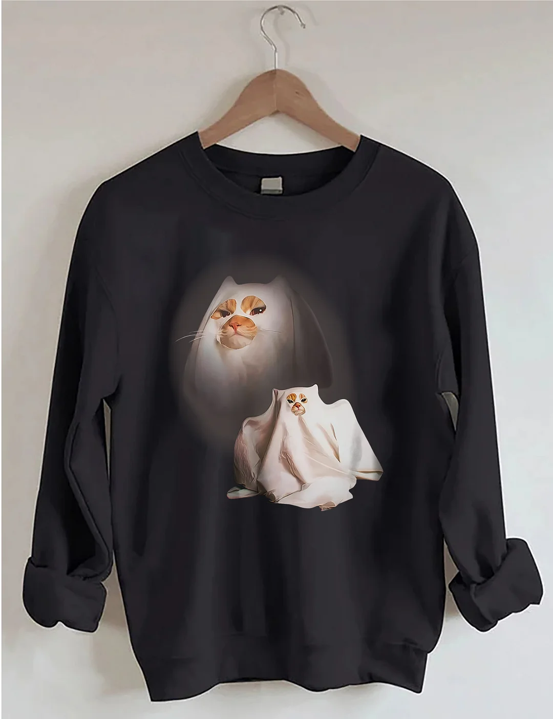 Ghost Kitten Sweatshirt