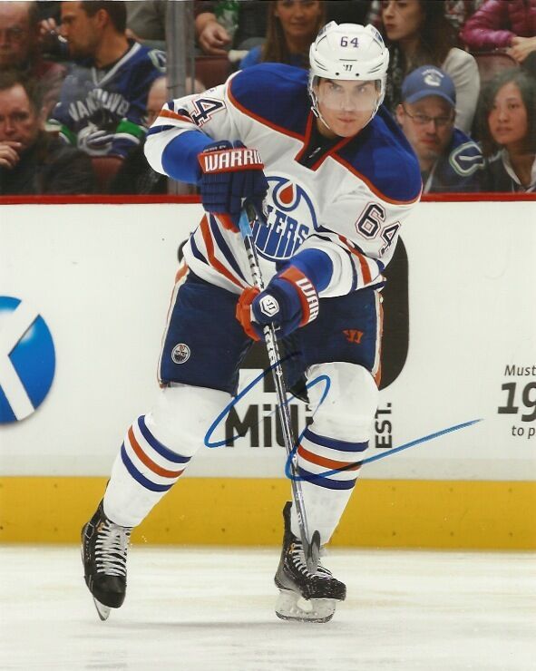 Edmonton Oilers Nail Yakupov Signed Autographed 8x10 Photo Poster painting COA