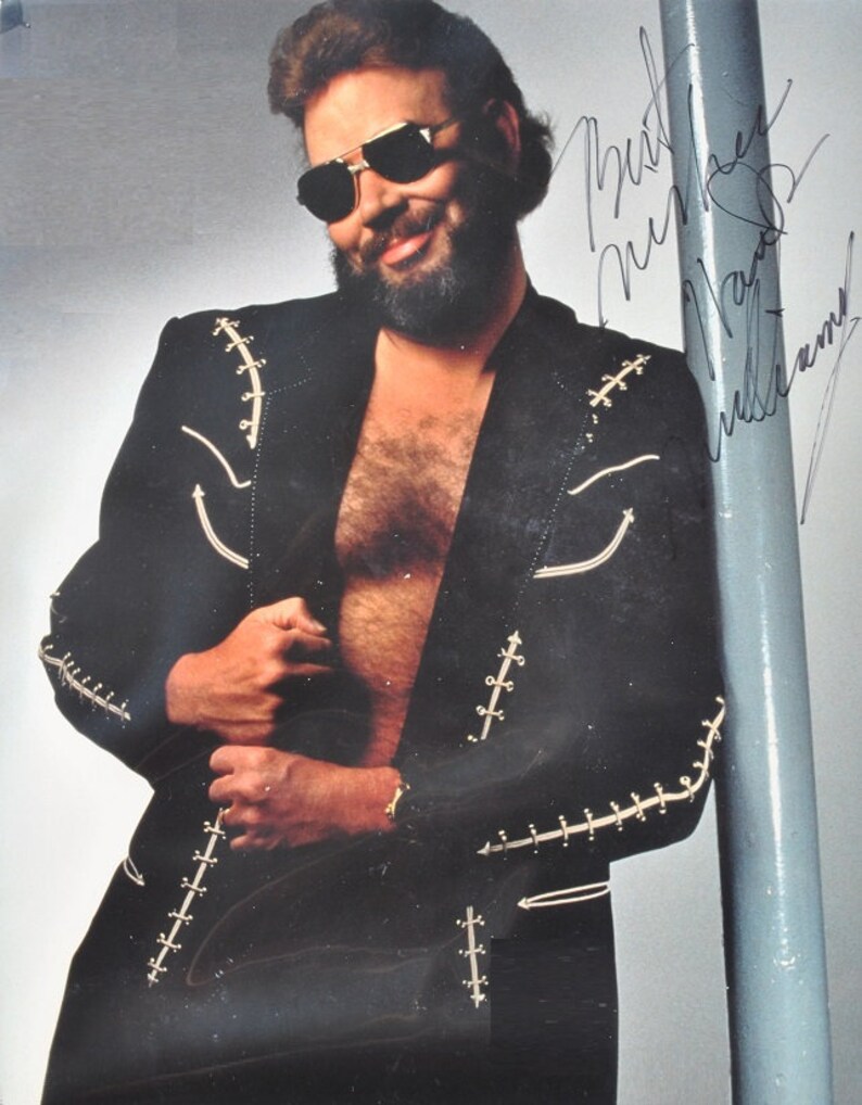 HANK WILLIAMS Jr. 8x10 wCOA