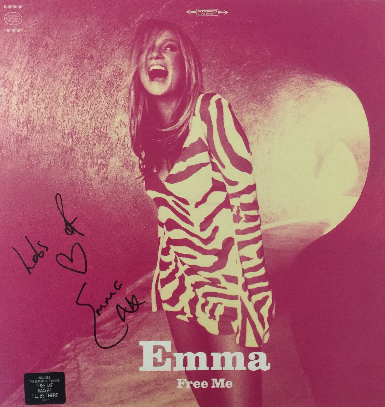 EMMA BUNTON Signed ' Me' Photo Poster paintinggraph - Pop Singer / BABY Spice Girls preprint