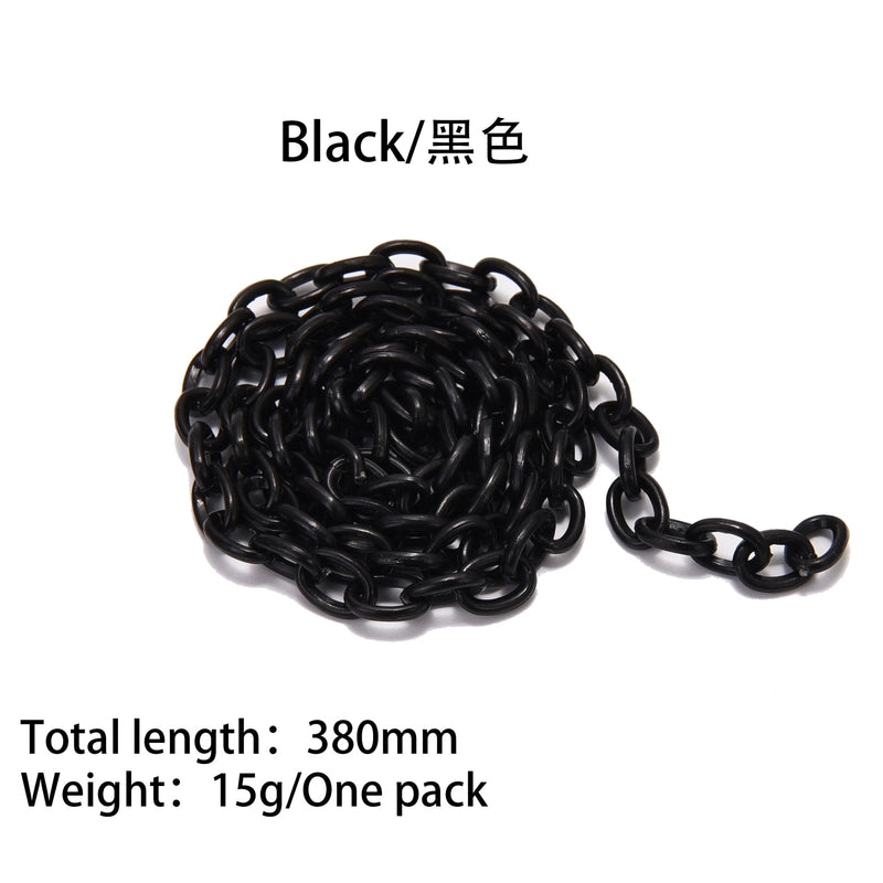 1 Pack = 5 Pieces Arylic 6*8mm Jewelry Accessories Chain
