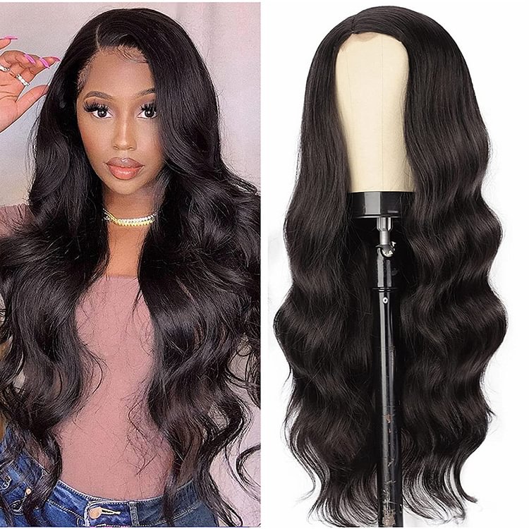Gradient Color Long Roll Hair Wigs