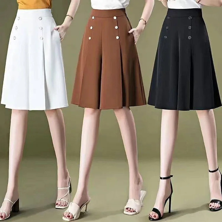 [Cool and Slim] Stylish Pleated Shorts